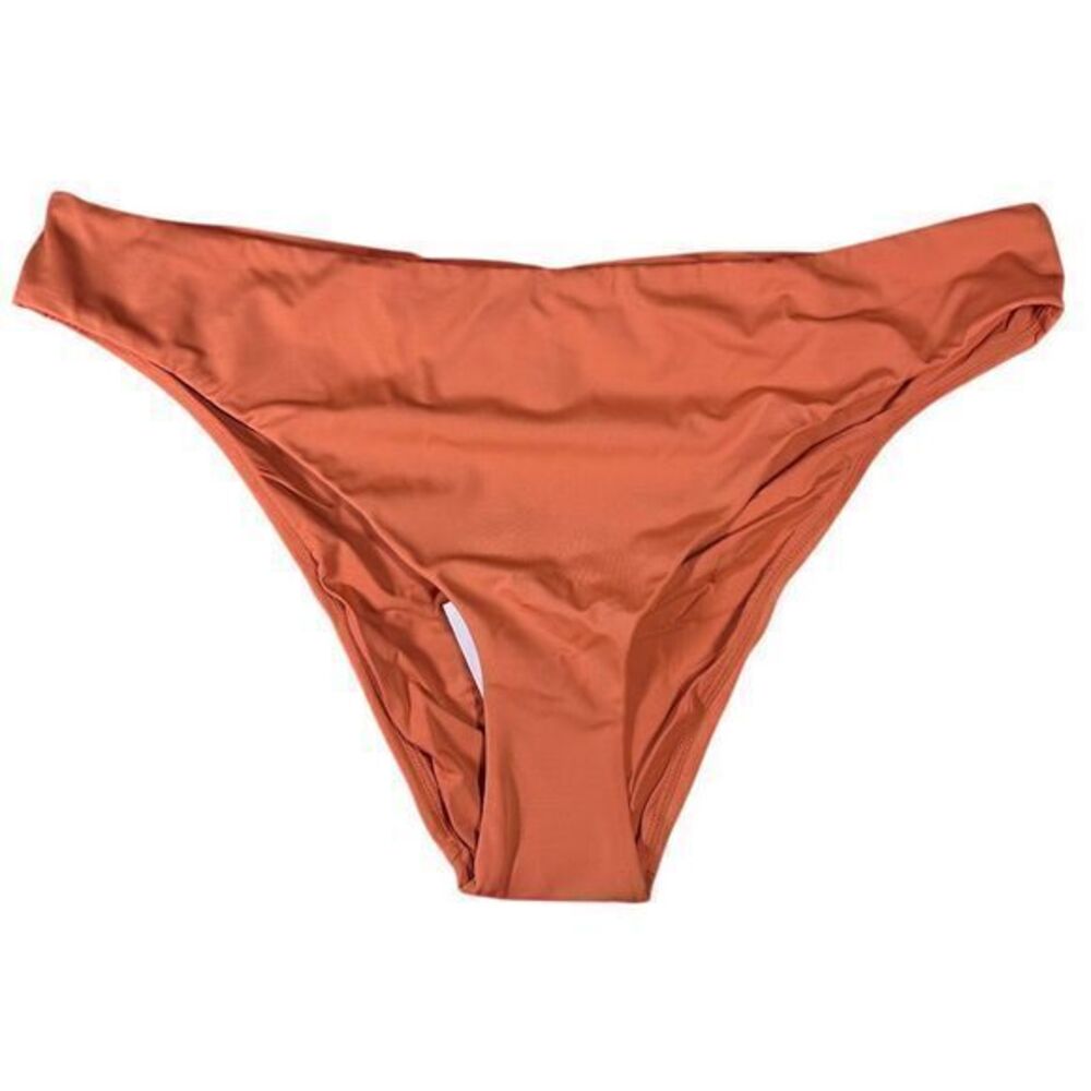 NWT Andie Women's Symi Bikini Bottom XL Cedar Brown Swim Beach Vacation